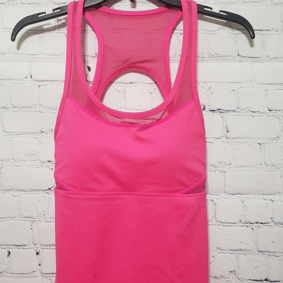 Fabletics Sz S Tropez Dress in Magenta - Picture 7 of 15